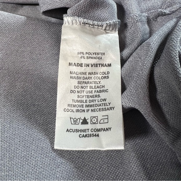 FootJoy Men’s Performance Golf SS Polo Shirt Gray Size 2XL XXL - Picture 6 of 6